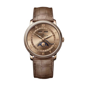 Blancpain Villeret Quantième Complet Watch 6654N 3646 55B