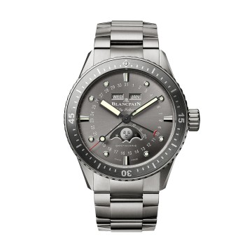 Blancpain Fifty Fathoms Bathyscaphe 43mm Men's Watch 5054 1210 98S