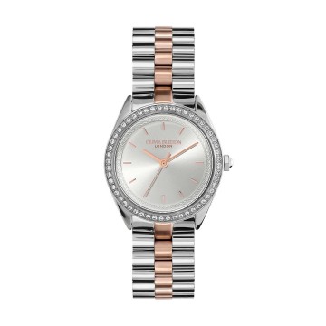 Olivia Burton Sports Luxe 34mm Bejewelled Two Tone Ladies Watch 24000138