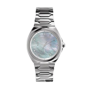Olivia Burton Lustre 36mm Silver Watch 24000149