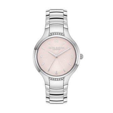 Olivia Burton Classic Lea Light Blush 34mm Ladies Watch 24000208