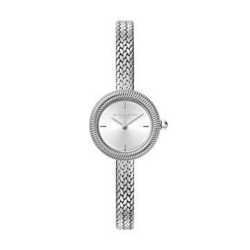 Olivia Burton Classic 20mm Finery Mesh Ladies Quartz Watch 24000278