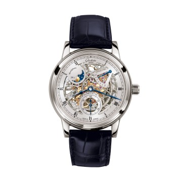 Ex-Display Glashütte Original Senator Moon Phase Skeletonized Mens Watch 1-49-13-15-04-30