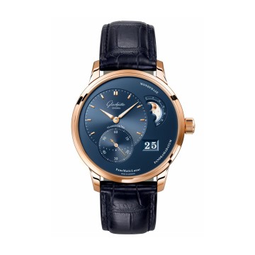 Glashütte Original PanoMatic Lunar 40mm Mens Watch 1-90-02-11-35-30