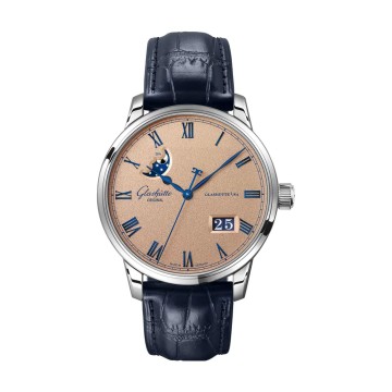 Glashutte Original Senator Excellence Panorama Date Moon Phase 40mm Watch 1-36-24-04-02-61