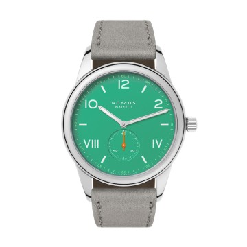 NOMOS Glashutte Club Campus 38 Electric Green Automatic Watch 726