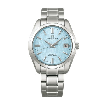 Grand Seiko Icefall Hi-Beat 1998 40mm Titanium Revival Mens Watch SBGH349