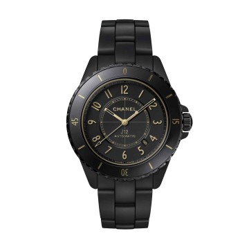 CHANEL J12 GOLDEN BLACK CALIBRE 12.1, 42 MM LIMITED EDITION WATCH H11060