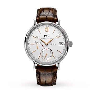 IWC Portofino Hand-Wound Eight Days Mens Watch IW510103