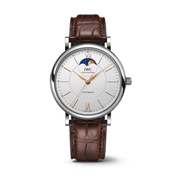 IWC Schaffhausen Portofino Automatic Moon Phase 40mm Men's Watch IW45940