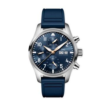 IWC Schaffhausen Pilots Chronograph 41mm Le Petit Prince Watch IW388120
