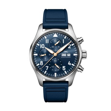 IWC Schaffhausen Pilots Chronograph Le Petit Prince 43mm Watch IW378011