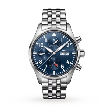IWC Schaffhausen Pilot's Chronograph Mens Watch IW378004