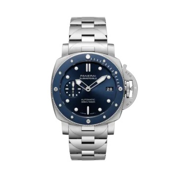 Panerai Submersible Blu Notte 42mm Mens Watch PAM02068