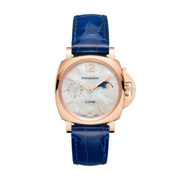 Panerai Luminor Due Luna Goldtech™ Madreperla 38mm Ladies Watch PAM01181