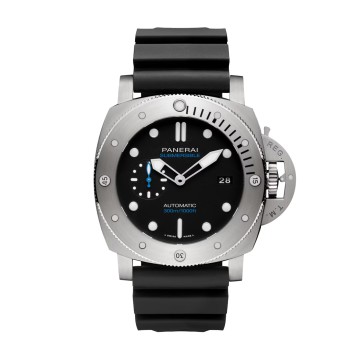 Panerai Submersible Titanio 47mm Watch Mens PAM02305