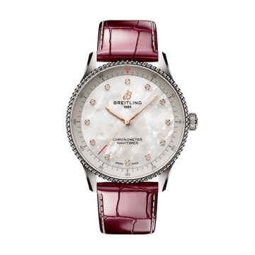 Breitling Navitimer Quartz 32mm Ladies Watch A77320E61AP2