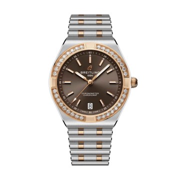 Breitling Chronomat 36mm Automatic Diamond Mens Watch U10320591Q1U1