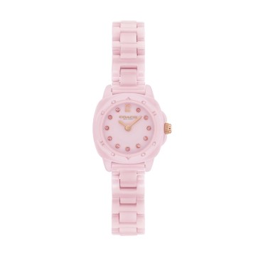 Coach Kitt 21mm Pink Ceramic Ladies Watch 14504663
