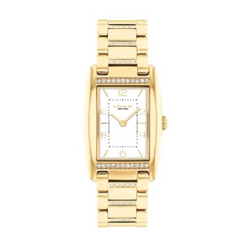 Coach Reese Gold Tone Crystal 35mm Ladies Watch 14504316