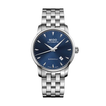 Mido Baroncelli Midnight Blue Gents Automatic Watch M8600.4.15.1