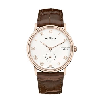 Blancpain Ex-Display Villeret Jour Date Mens Watch 6652-3642-55B