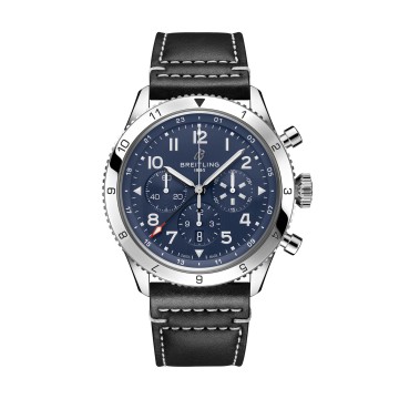 Pre-Owned Breitling Classic AVI Super AVI B04 Chronograph GMT 46 Tribute to Vought F4U Corsair Mens Watch AB04451A1C1X1 20 1