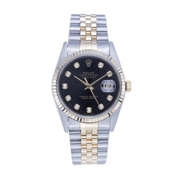 Pre-Owned Gents Rolex 36mm Diamond Dial Watch 16233