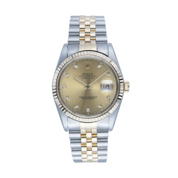 Pre-Owned Rolex Datejust Diamond 36mm Gents Watch 16233