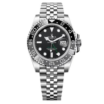 Pre-Owned Rolex GMT Master II 40mm Watch 126710GRNR Bruce Wayne