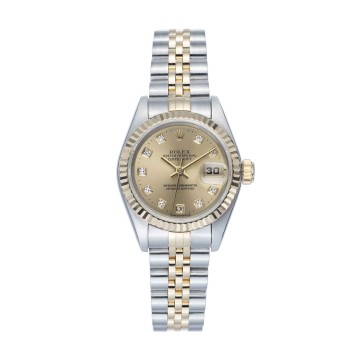 Pre-Owned Rolex Diamond Dot Datejust 26mm Ladies Watch 69173