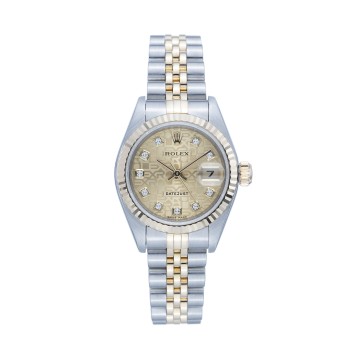 Pre-Owned Rolex Ladies 26mm Datejust Diamond Watch 79713