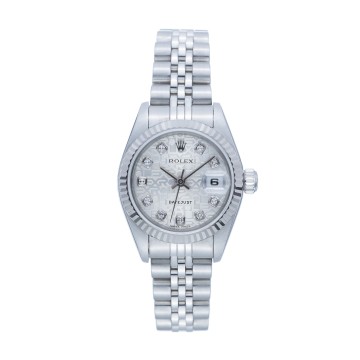 Pre-Owned Rolex Datejust Diamond 26mm Ladies Watch 79174