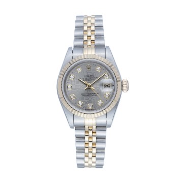 Pre-Owned Ladies Rolex 26mm Datejust Anniversary Dial Watch 69173