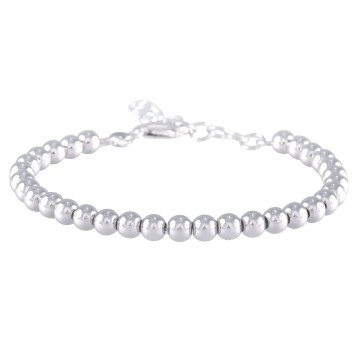 Silver Ball Bracelet