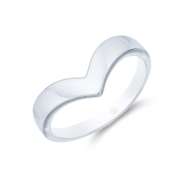 Sterling Silver Wishbone Ring