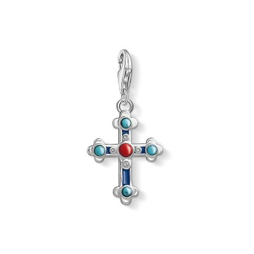 Thomas Sabo Charm Club Ethnic Cross Charm 1466-335-7