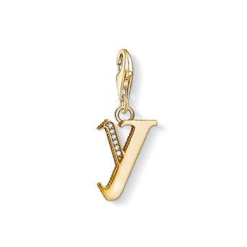 Thomas Sabo Charm Club Y Initial Charm 1631-414-39