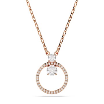 Swarovski Constella Rose Gold-Tone Plated Pendant 5692266