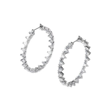 Swarovski Millenia Triangle Cut Hoop Earrings 5602230