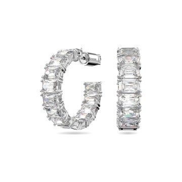 Swarovski Millenia Octagon Cut Open Hoop Earrings 5612673