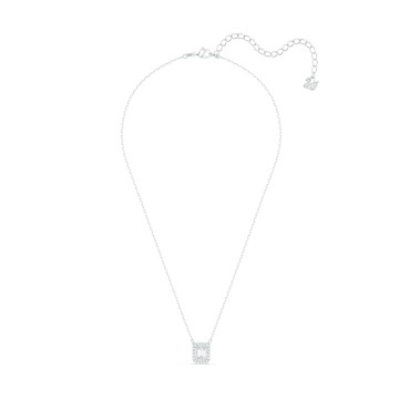 Swarovski Millenia Emerald Cut Halo Necklace 5599177