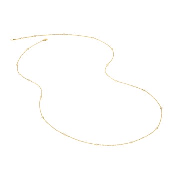 CARAT* Petra Cubic Zirconia Gold Vermeil Necklace CN925Y-PETR-L