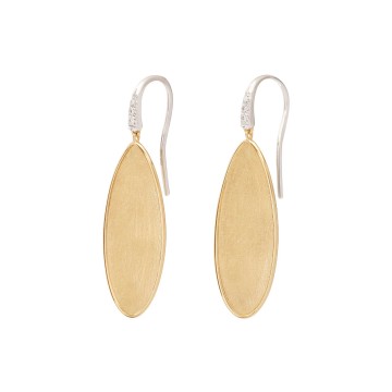 Marco Bicego Lunaria Twist 18ct Yellow Gold Pendant Earrings OB1913-A B YW Q6