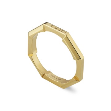 Gucci Link to Love 18ct Yellow Gold Ring YBC662194002
