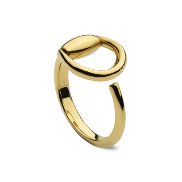 Gucci Horsebit Yellow Gold Ring YBC795651001