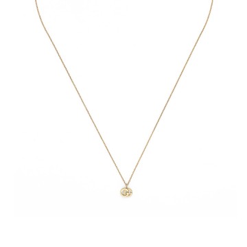 Gucci GG Running 18ct Yellow Gold Necklace YBB481638002