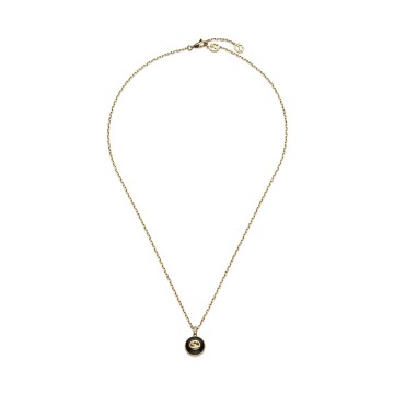 Gucci Interlocking 18ct Gold Necklace YBB789340001