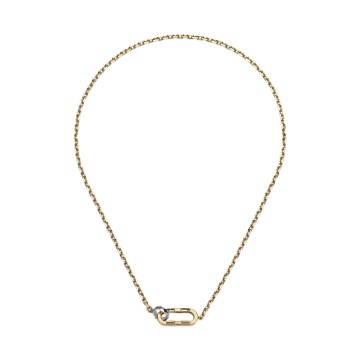 Gucci 18ct Yellow Gold Link to Love Chain Necklace YBB786671001