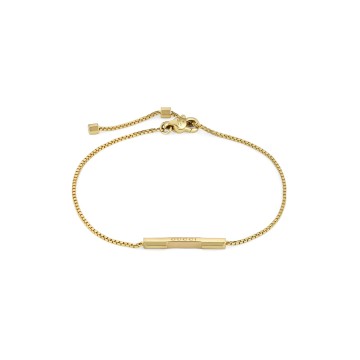 Gucci Link to Love 18ct Yellow Gold 16cm Bracelet YBA662106001 - Size S
